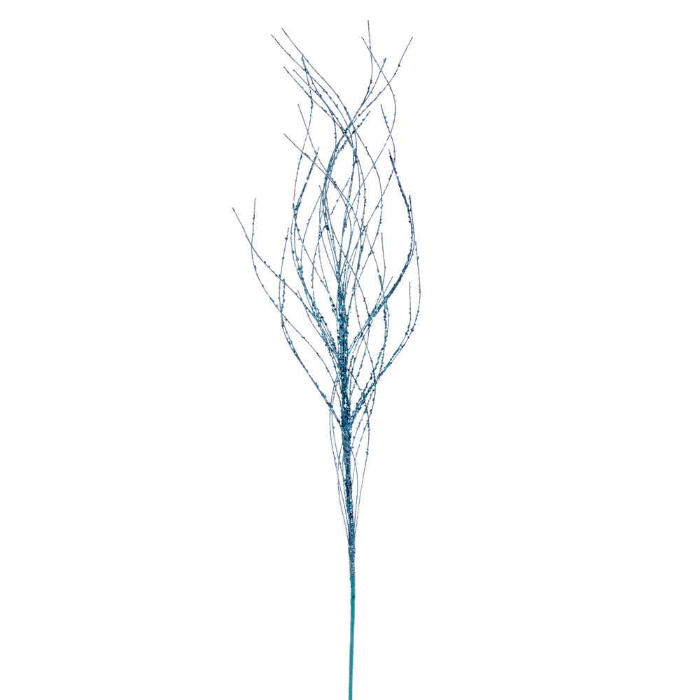 Vickerman 37" Wavy Twig Glitter Spray