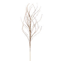 37" Champagne Wavy Twig Glir Spray 6/Bg