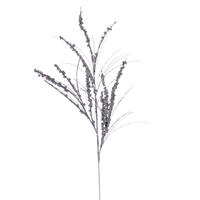 36" Silver Berry Twig Glitr Spray 6/Bg