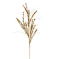 36" Gold Berry Twig Glitr Spray 6/Bg
