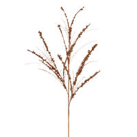 36" Rose Gold Berry Twig Gltr Spray 6/Bg