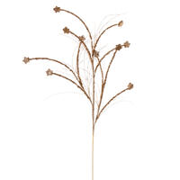 36" Champagne Mini Star Glitr Spray 6/Bg