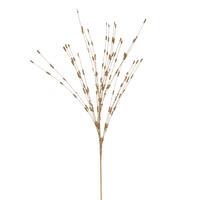 36" Gold Berry Glitr Spray 6/Bg