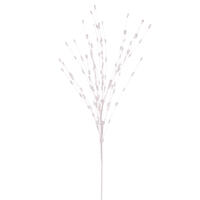 36" White Berry Glitr Spray 6/Bg