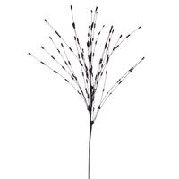 36" Black Berry Glitr Spray 6/Bg