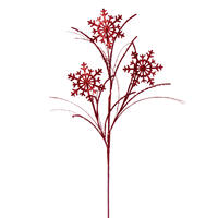 Vickerman 31" Snowflake Glitter Spray