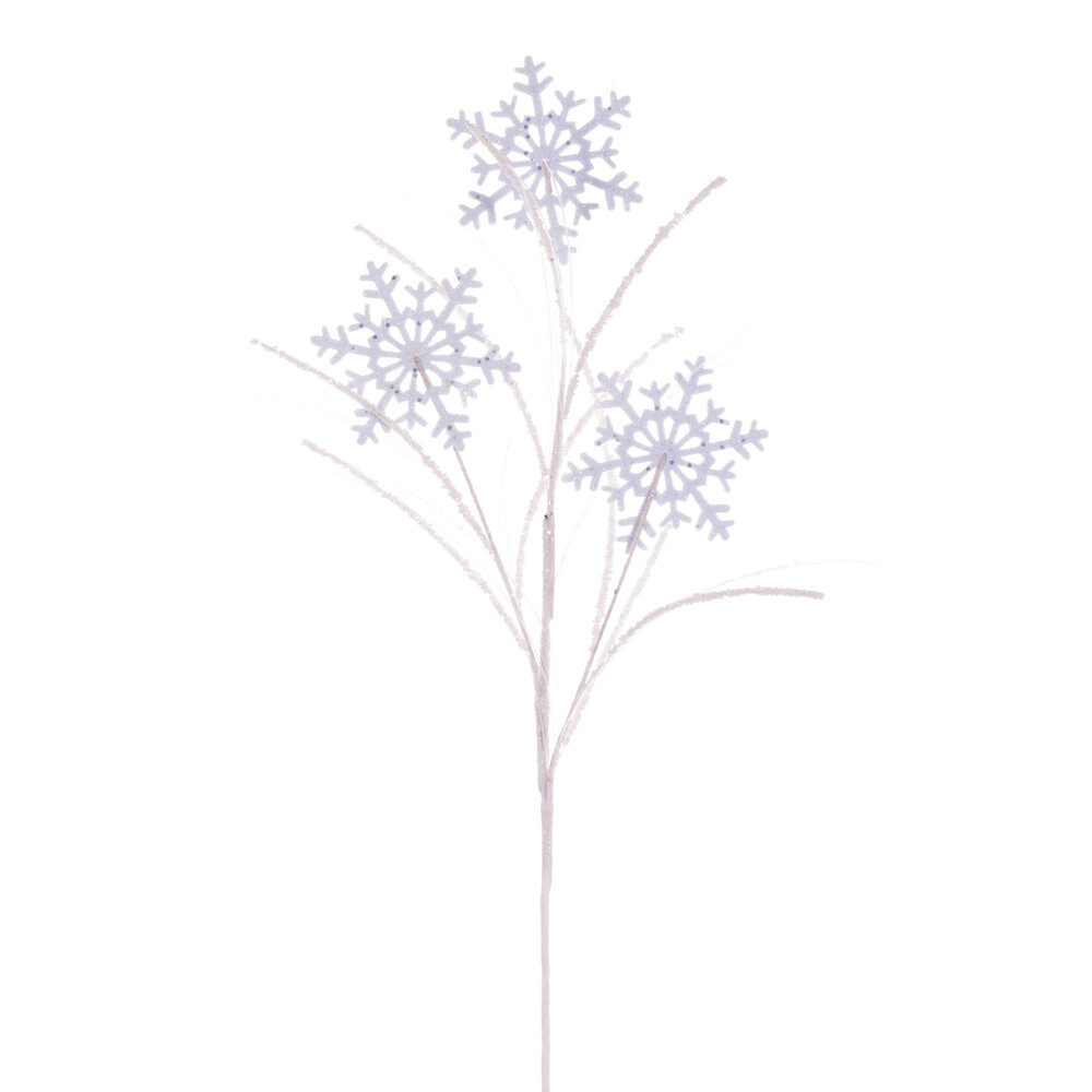 Vickerman 31" Snowflake Glitter Spray