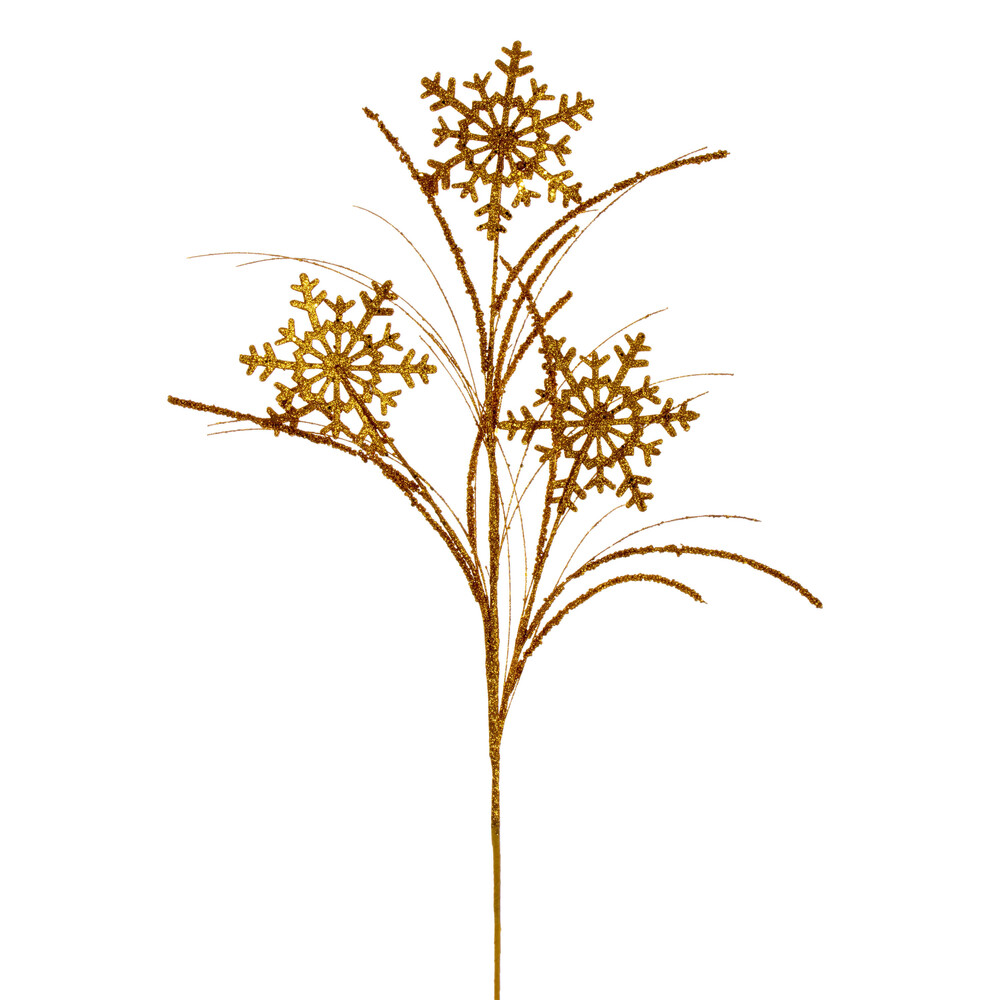 Vickerman 31" Snowflake Glitter Spray