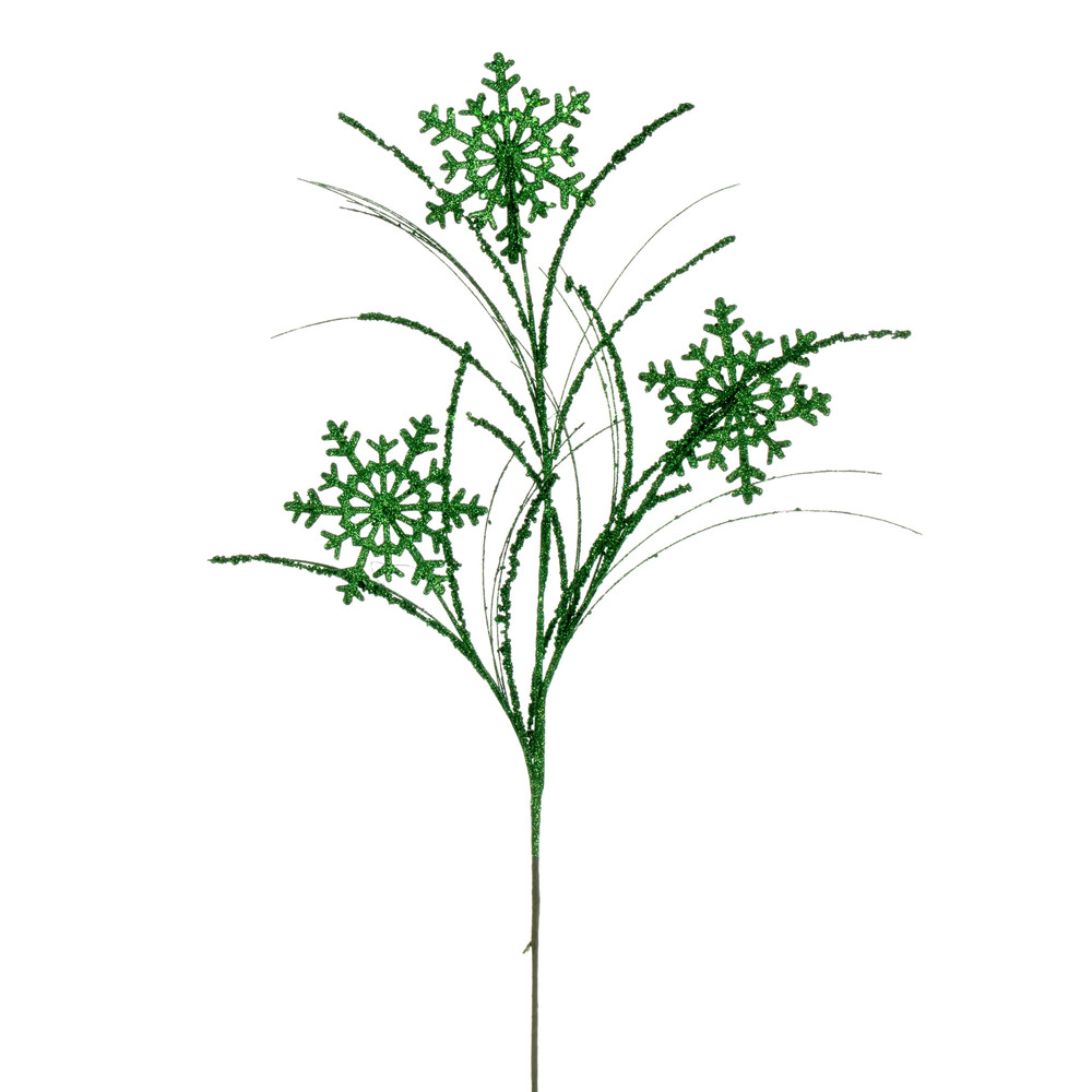 Vickerman 31" Snowflake Glitter Spray