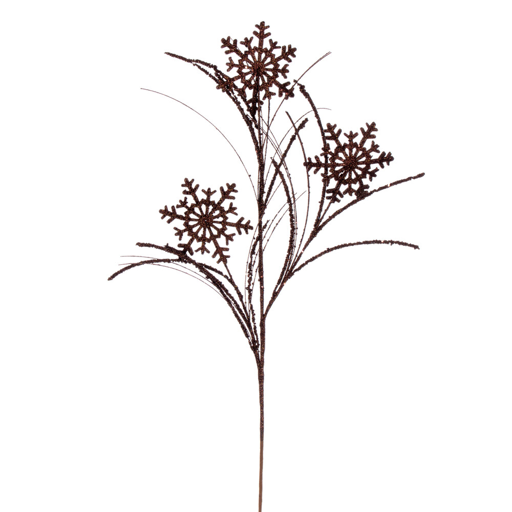 Vickerman 31" Snowflake Glitter Spray