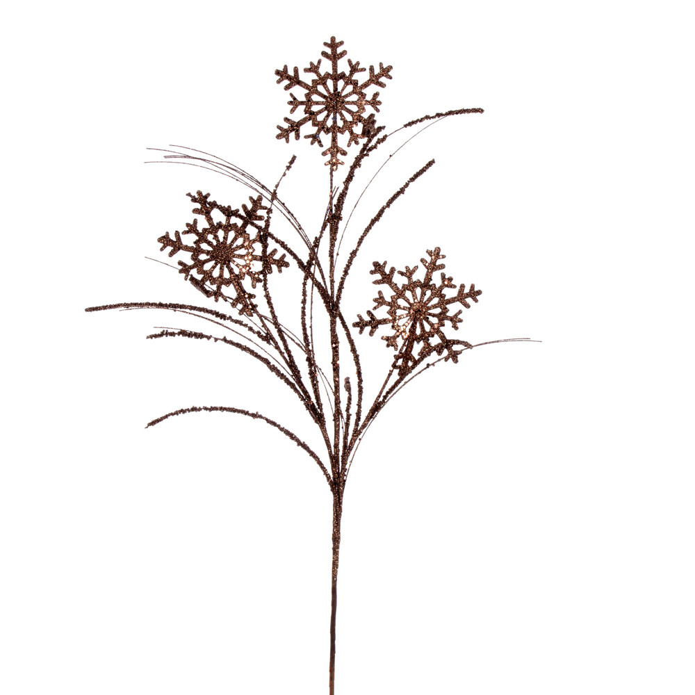 Vickerman 31" Snowflake Glitter Spray