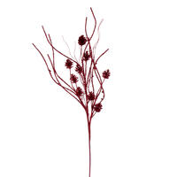 Vickerman 32" Mini Pinecone Twig Glitter Spray