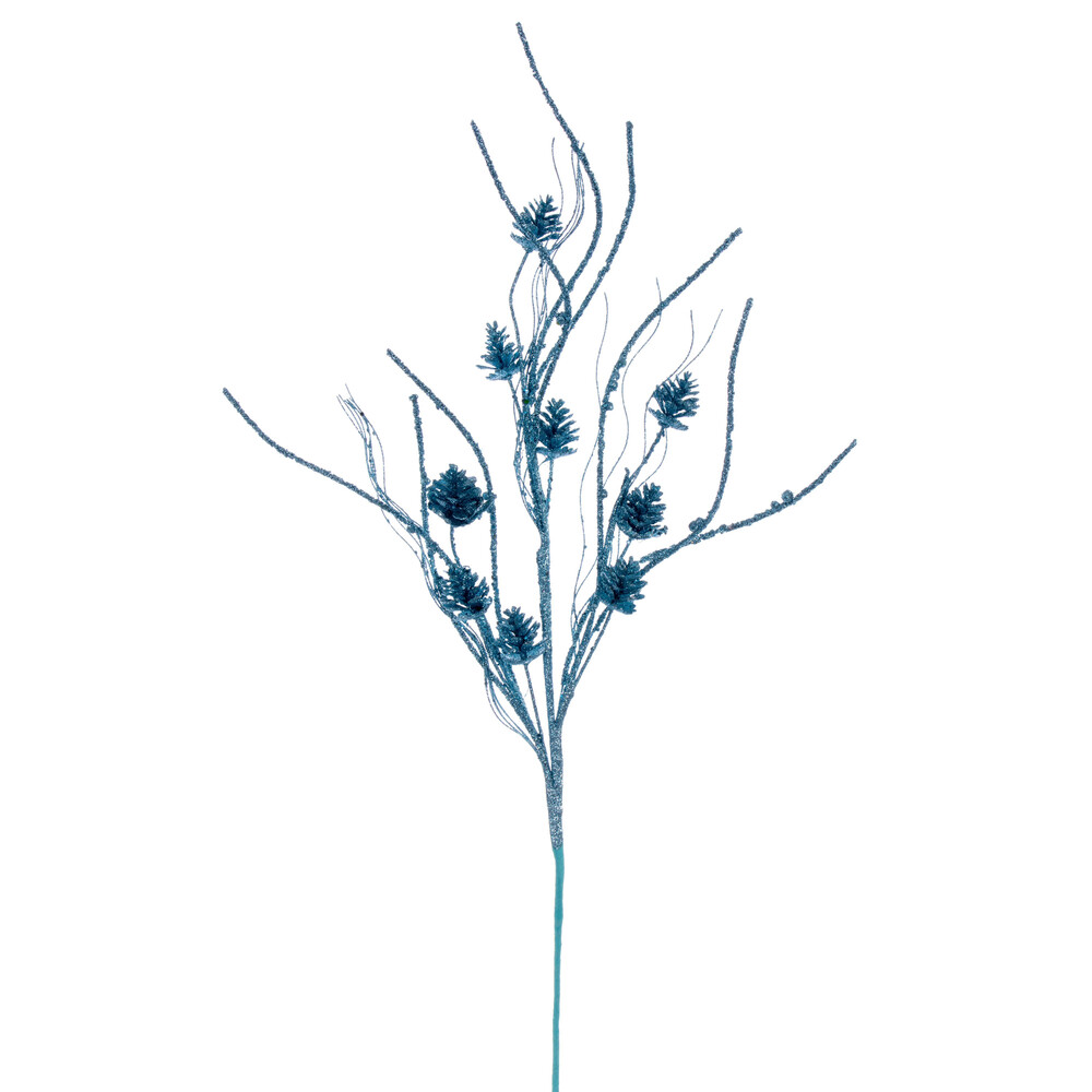 Vickerman 32" Mini Pinecone Twig Glitter Spray