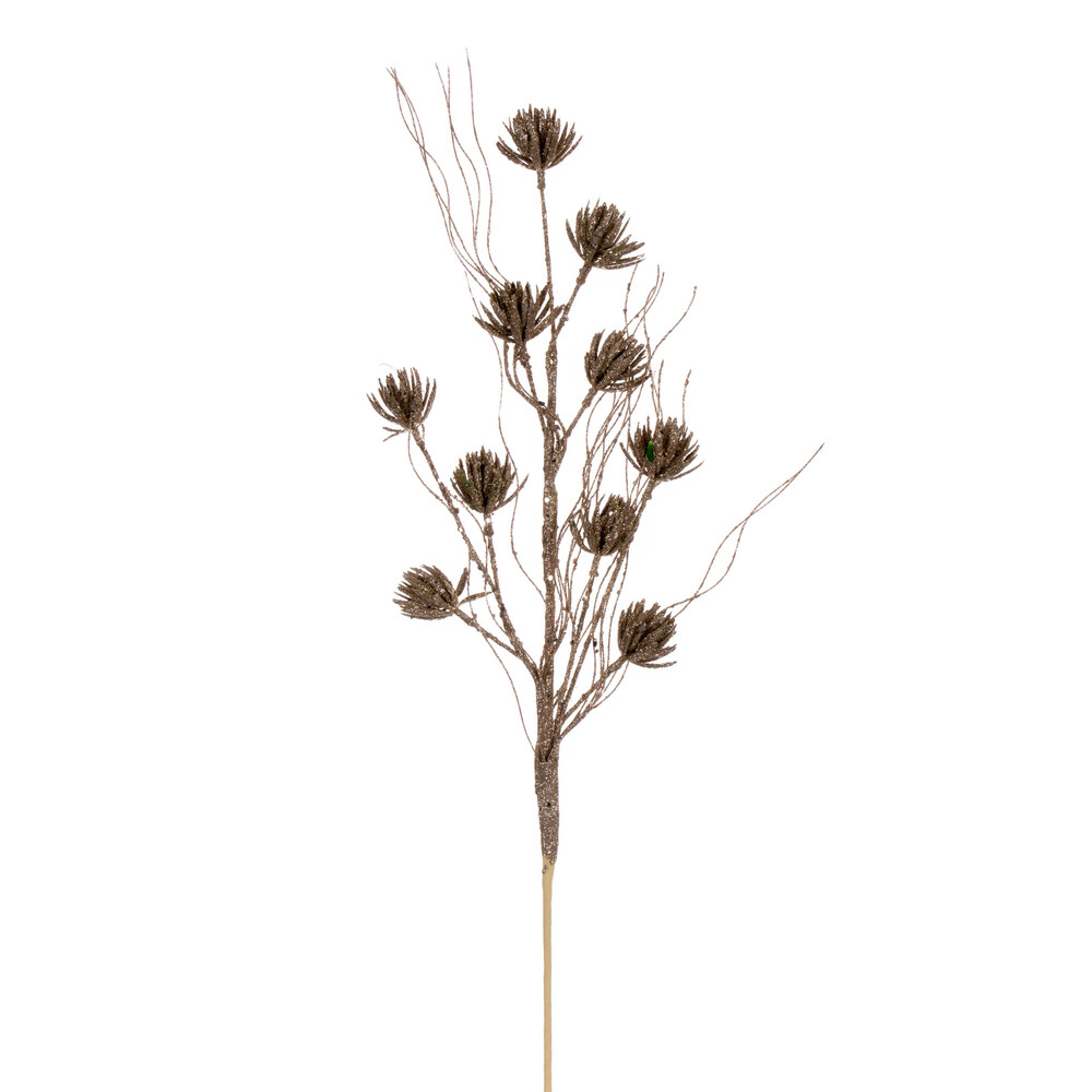 Vickerman 30" Mini Flower Glitter Spray