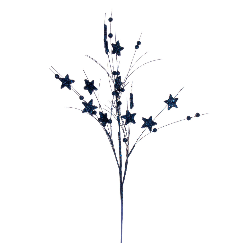 Vickerman 33" Star and Ball Glitter Spray