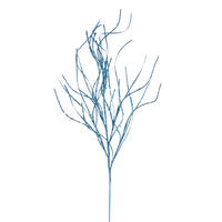40" Baby Blue Berry Wavy Glitr Spry 4/Bg
