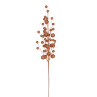27" Copper Multi Ball Glitter Spray 4/Bg