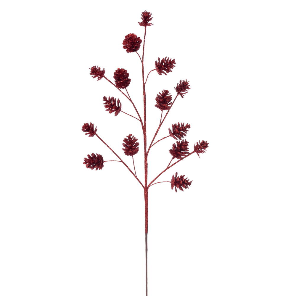 Vickerman Pinecone Glitter Spray 6/Bag