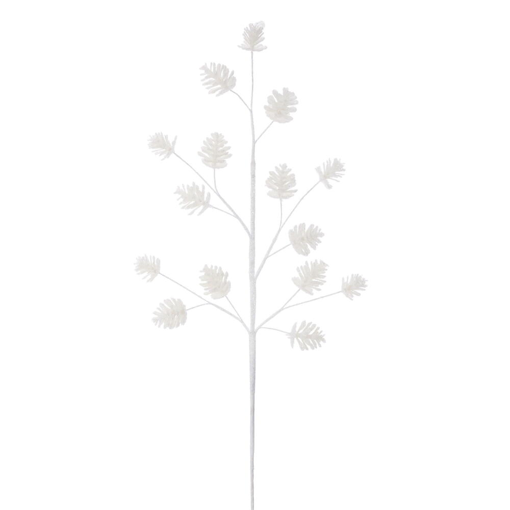 Vickerman Pinecone Glitter Spray 6/Bag