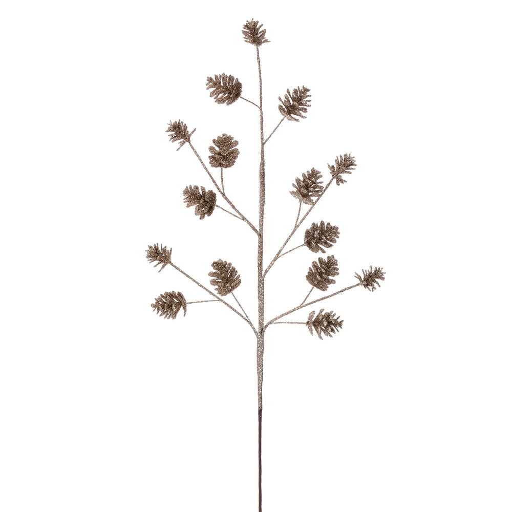 Vickerman Pinecone Glitter Spray 6/Bag