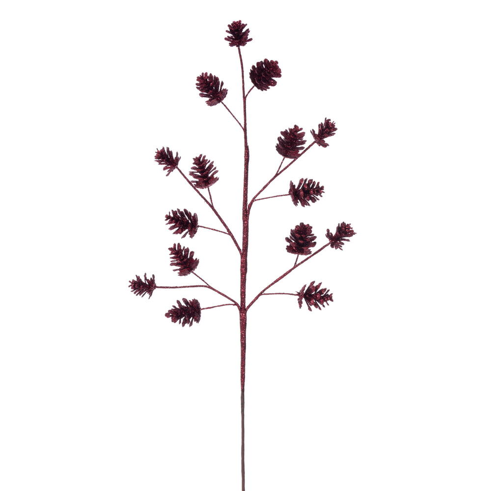Vickerman Pinecone Glitter Spray 6/Bag