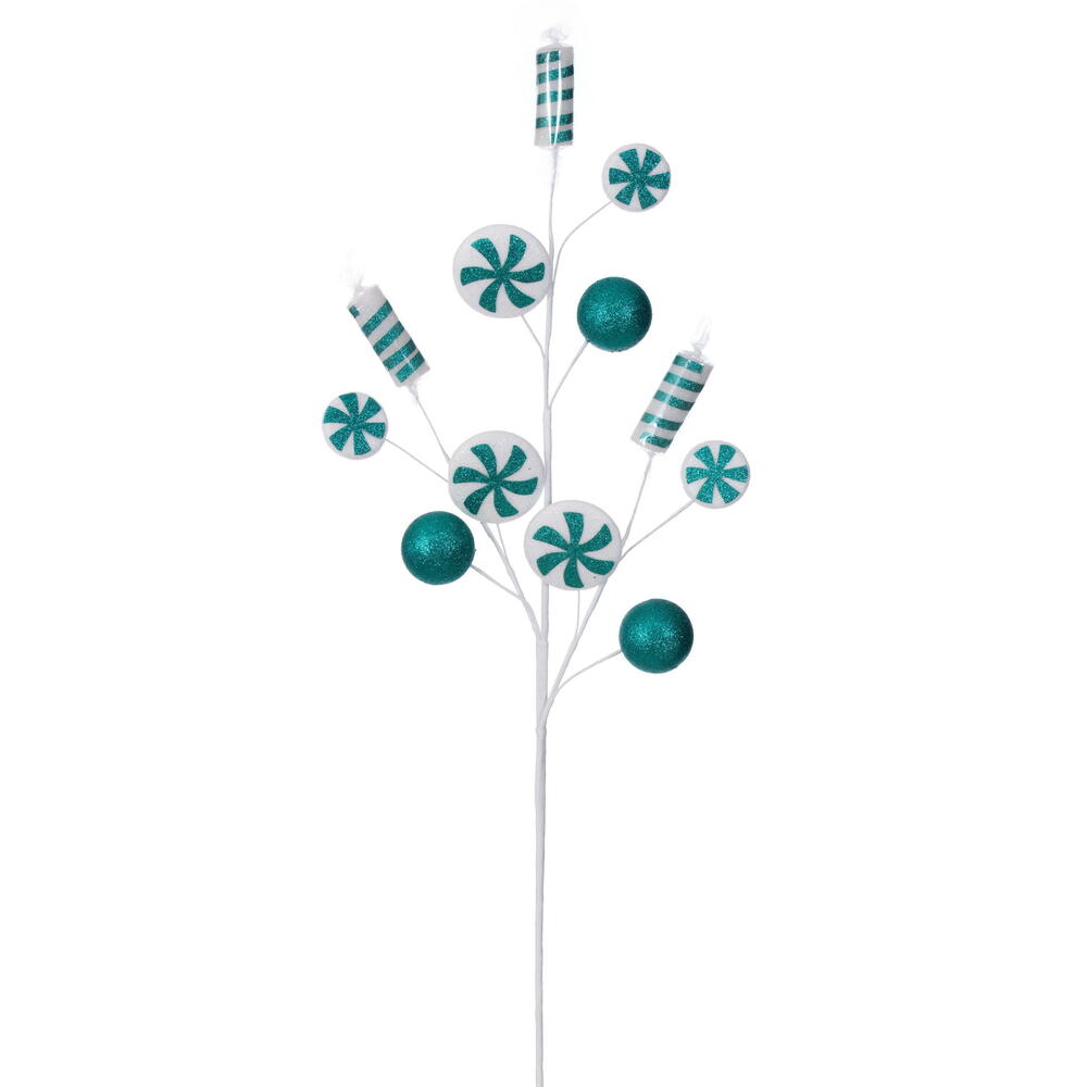 Vickerman Candy Cane Spray 4/Bag
