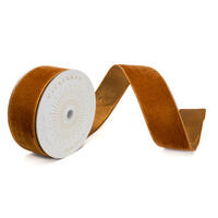 2.5"x10yd Mocha Velvet Mocha Trim