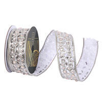 1.75"x10yd Die Cut Jewel Ribbon