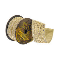 3"x5yd Metallic Jewel Ribbon