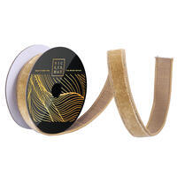 Vickerman 10yd Velvet Dupion Wired Ribbon