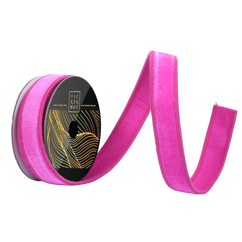 Vickerman 10yd Velvet Dupion Wired Ribbon