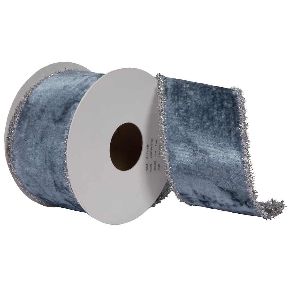 Vickerman Viscose Velvet Double Fused Ribbon