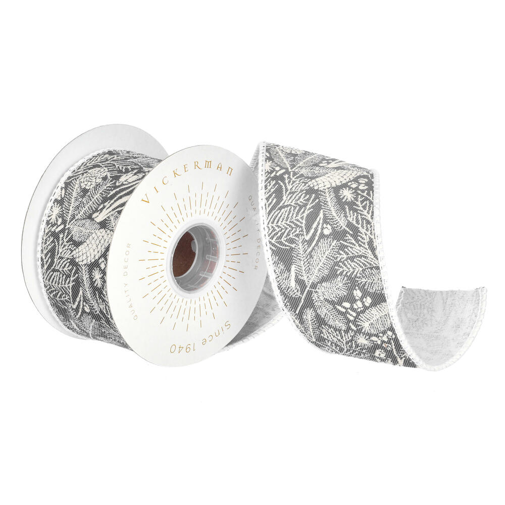 Vickerman Jairo Jacquard Double Fused Lined Ribbon