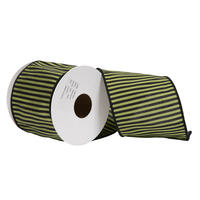 Vickerman Halloween Stripe Ribbon