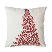18"x18" Satin Stitch Tree Pillow