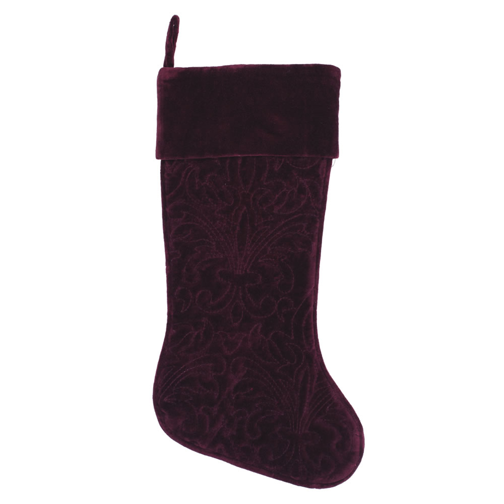 8"x19" Christmas Eve Wine Stocking