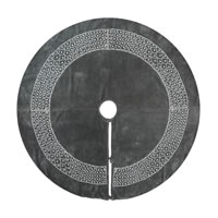 60" Blue Pearl Collection Tree Skirt
