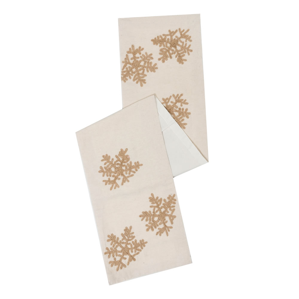 Vickerman Falling Flakes Christmas Textile