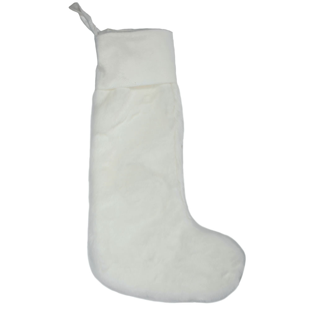 8"x19" Snow Fox Collection Stocking