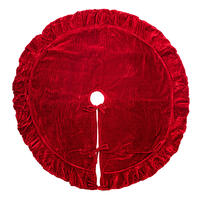 Vickerman Plush Velvet Christmas Tree Skirt