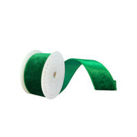 Vickerman Plush Velvet Christmas Ribbon