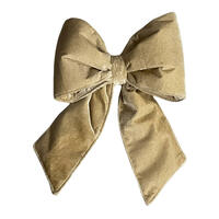Vickerman Plush Velvet Christmas Bow