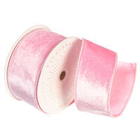 Vickerman Plush Velvet Christmas Ribbon