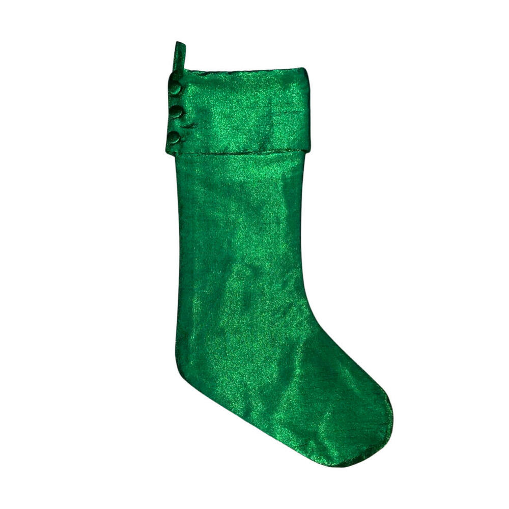 Vickerman Metallic Christmas Stocking