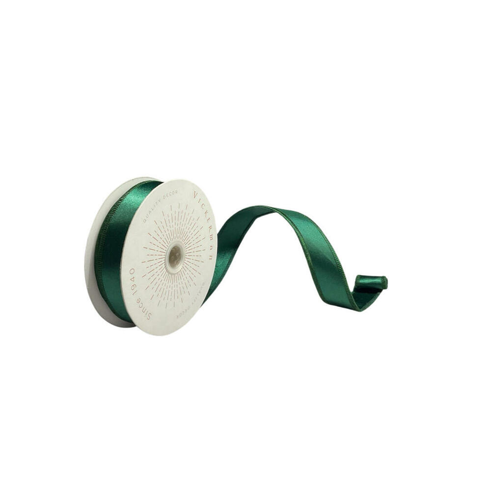 Vickerman Satin Christmas Ribbon