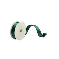 1"x10yd Midnight Green Satin Ribbon