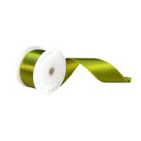 2.5"x10yd Moss Green Satin Ribbon