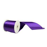 4"x10yd Purple Satin Ribbon