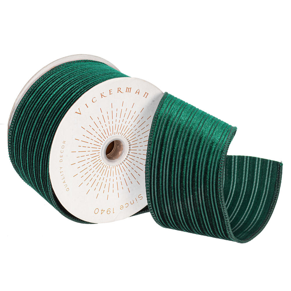 Vickerman Velvet Lined Satin Back Ribbon