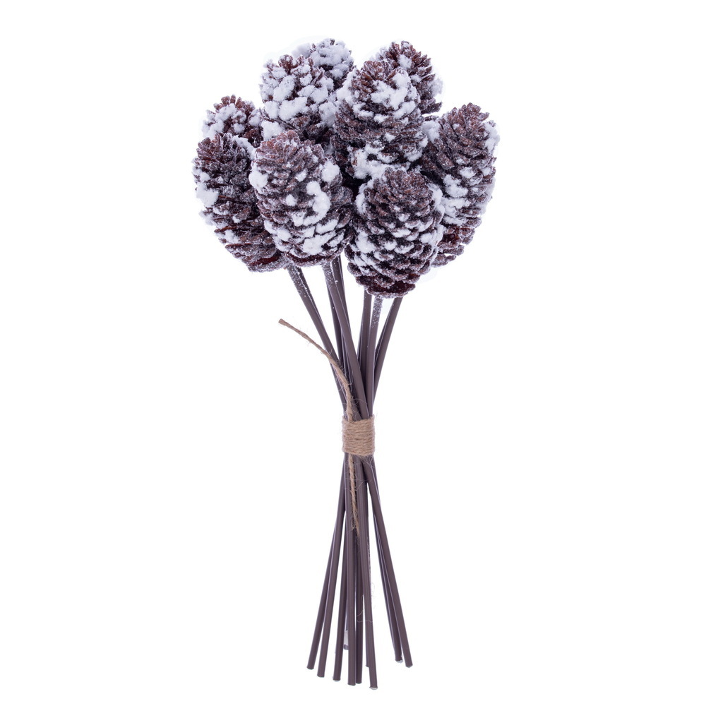 Vickerman Artificial Pinecone Stem Bundle